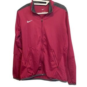 Nike Epic Dri-Fit Full Zip Women's Jacket Maroon 836119-693 Medium Fast Shipping